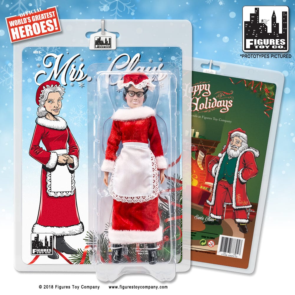 Mrs. Claus 8 Inch Retro Action Figure [2018 Edition]
